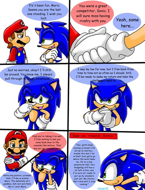 Mario And Sonic Comic By Sonar15 On Deviantart