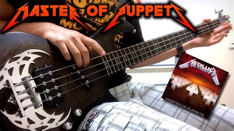 Metallica Master Of Puppets Bass Cover Full Hd 1080p Youtube