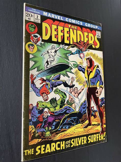Defenders 2 The Secret Of The Silver Surfer Marvel 1972 Fine Ebay