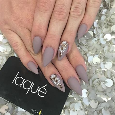 Gorgeous Almond Matte Nail Designs Youll Love Page Tiger Feng