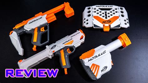 Review New 2017 Nerf Modulus Attachments Bulk Review Youtube