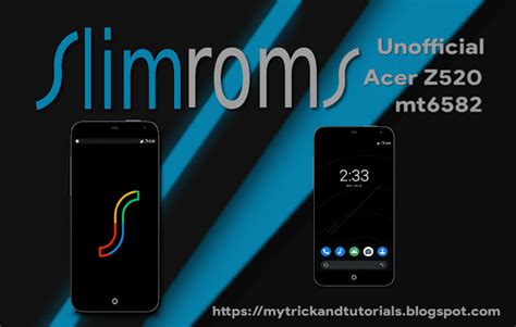 How to flash stock rom acer liquid z520 using sp flashtool cause damage to software, application error, the touch screen does not work, th. Custom Rom Acer Z520 SlimRoms 7.1.2 mt6582 build 20190927 ...