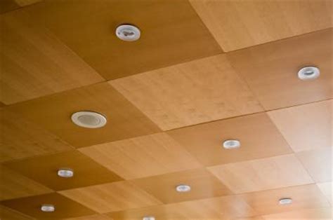 Modern drop ceiling tiles look nothing like they used to. Types of Ceiling Tiles | LoveToKnow
