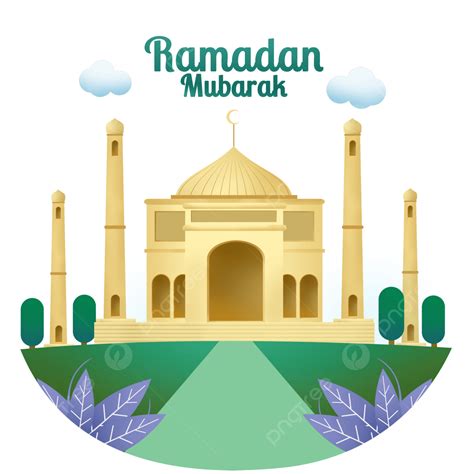 Ramadán Mubarak Png Ramadán Ilustración De Ramadán Vector De