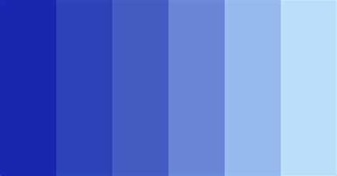 Monochromatic Blues Color Scheme Blue