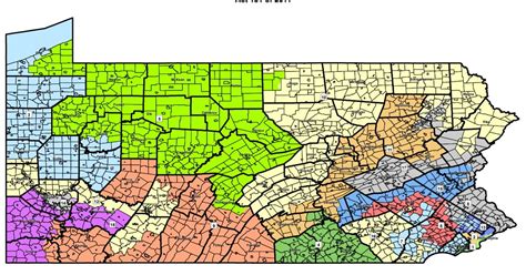 Democrats see partisanship in GOP Pennsylvania district map
