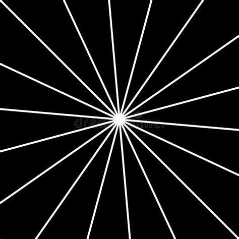 Radial Lines Thin Starburst Stock Illustrations 629 Radial Lines Thin