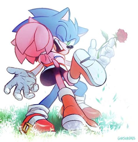 Sonic E Amy Sonic Boom Sonic The Hedgehog Hedgehog Art Sonamy Comic