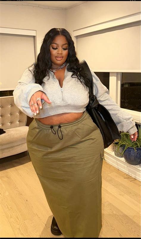 Baddie Outfits Casual Curvy Outfits Cute Casual Outfits Plus Size