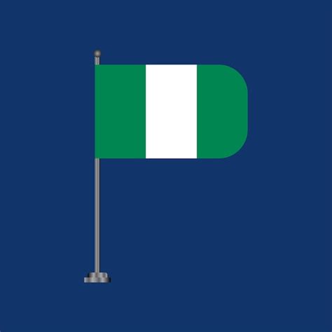 Premium Vector Illustration Of Nigeria Flag Template