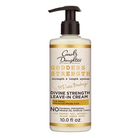 Carols Daughter Goddess Strength Divine Strength Leave In Cream With