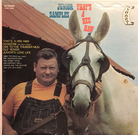 Junior Samples Thats A Hee Haw 1969 Vinyl Discogs
