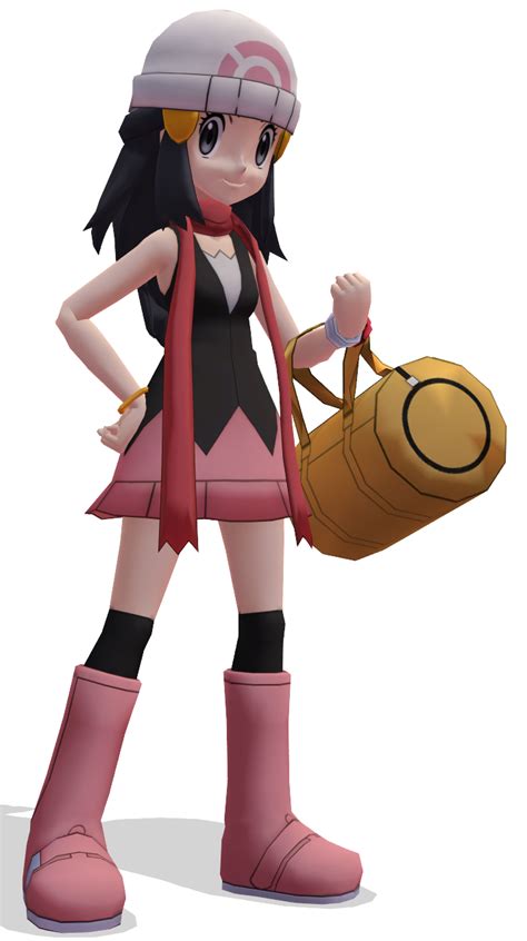 Mmd Pose Pack Pokemon Dppt Trainer Dawn Dl By