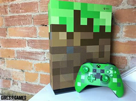 Digging Up The Limited Edition Minecraft Xbox One S Girls On Games