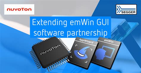 SEGGER And Nuvoton Extend EmWin GUI Software Partnership What S New
