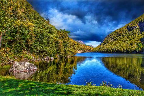 Lake Placid New York Adirondack National Park Historic Reflection