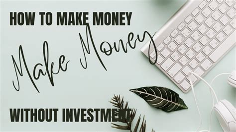 How To Earn Money Online Without Investment 14 Proven Ways Designs