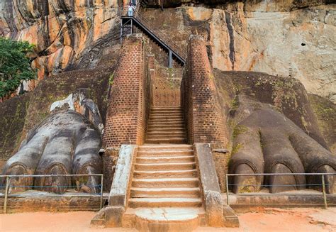 This Is The Ancient Rock Fortress Of Sigiriya The Eight Ancient Wonder