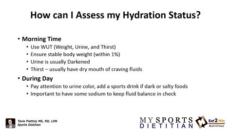 Unlock The Secret Assessing Athlete Hydration Youtube