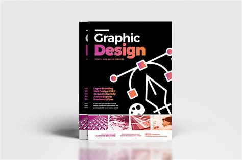 Graphic Design Agency Poster Template V3 Brandpacks