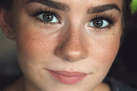 How To Make Fake Freckles Look Real Sand Sun And Messy Buns