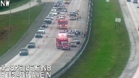 Lanes Reopen On Northbound I 275 In St Pete After Hit And Run Crash