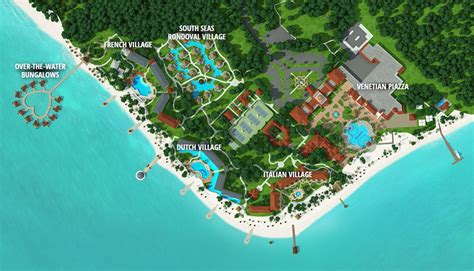 Resort Map Sandals South Coast Whitehouse Jamaica