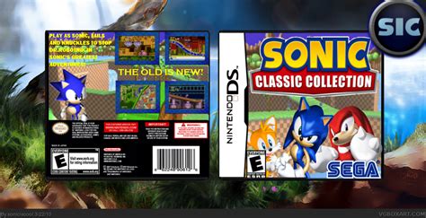 Sonic Classic Collection Nintendo Ds Box Art Cover By Soniciscool