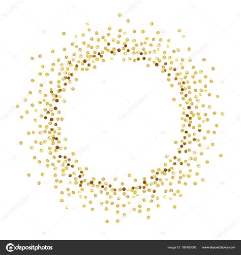 Gold dot circle Stock Vector Image by ©3epkalo #188163062