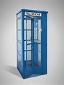 Blue Telephone Booth - West Coast Event Productions, Inc.