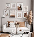 32 Amazing Living Room Wall Decor Ideas That You Should Copy - MAGZHOUSE