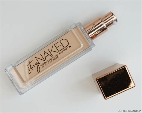 Urban Decay Stay Naked Foundation Review Coffee Makeup