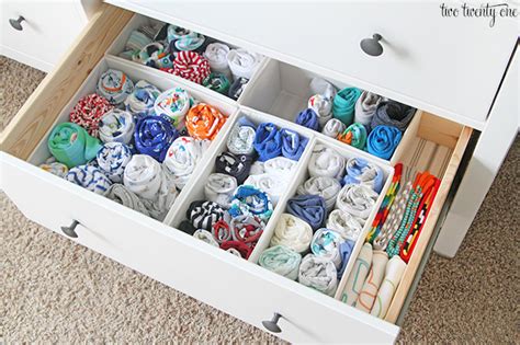 Nursery Dresser Organization Two Twenty One