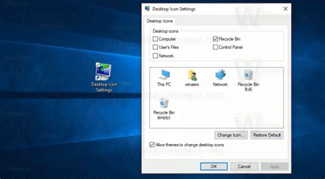 Create Desktop Icon Settings Shortcut In Windows 10