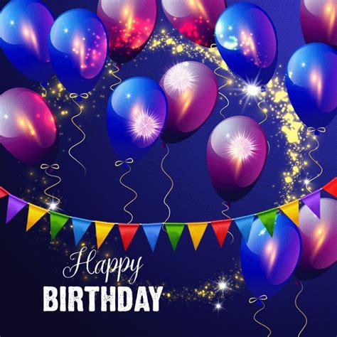 Happy Birthday Animated  Ecard Megaport Media Birthday Wishes