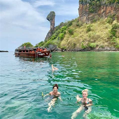 Krabi Day Tour 4 Islands By Long Tail Boat Phuket Dream Company