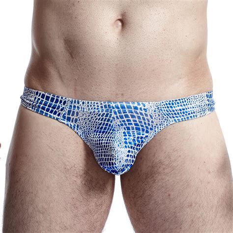 Sexy Men G Strings Thongs Faux Leather Underwear Gay Jockstrap Man