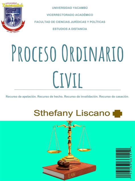 Proceso Ordinario Civil By Sthefany Liscano Yánez Issuu