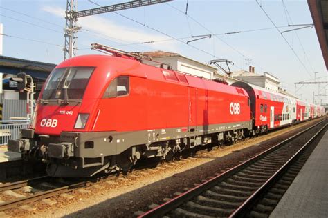 Öbb 1116 042 Departs At Breclav With A Vienna Bound Service 2 June