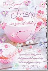 Choose the design that's right for them. Special Friend Birthday | Greeting Cards by Loving Words