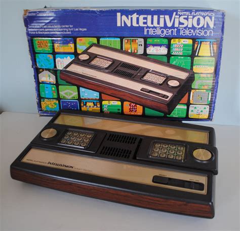 Intellivision Console With Original Box And 11 Boxed Games Classic