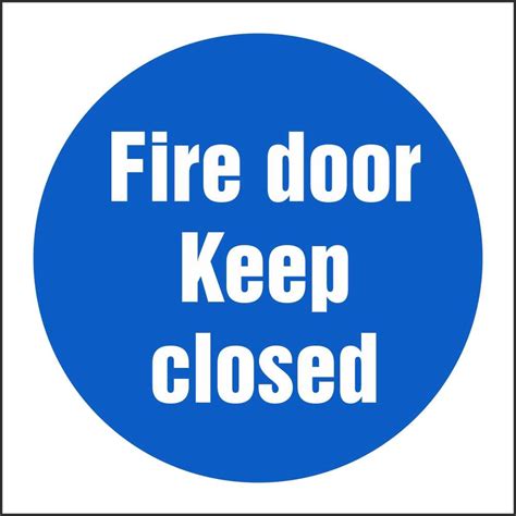 Fire Door Keep Closed Signs Fire Action Safety Signs Ireland