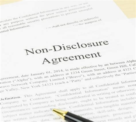Us military non disclosure agreement. Legal: Five Tips for a Stronger Non-Disclosure Agreement ...