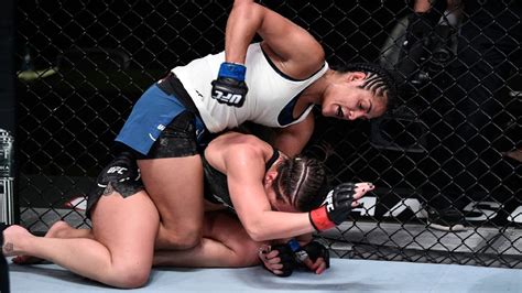 UFC Fight Night Eye Vs Calvillo Results Cynthia Calvillo Secures