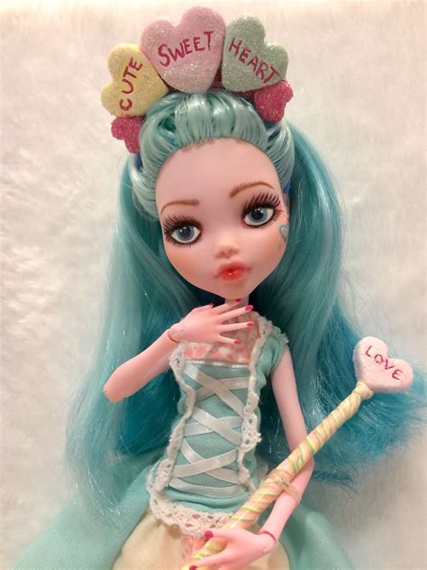 Sweetheart Princess Custom Monster High Dolls Monster High Repaint