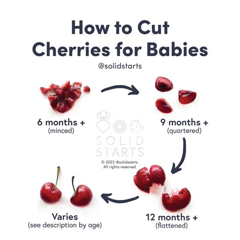 Cherry For Babies First Foods For Baby Solid Starts