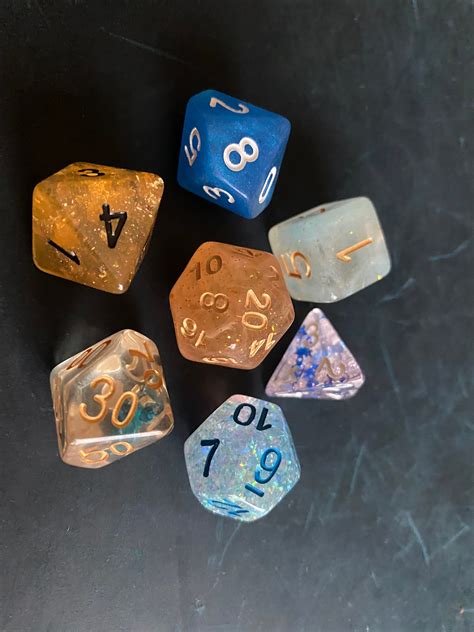 Custom Dnd Dice Set Create Your Own Dice Set Choose Your Own Dice To