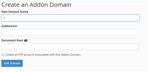 Cpanel Addon Domain Management Natural Born Coder