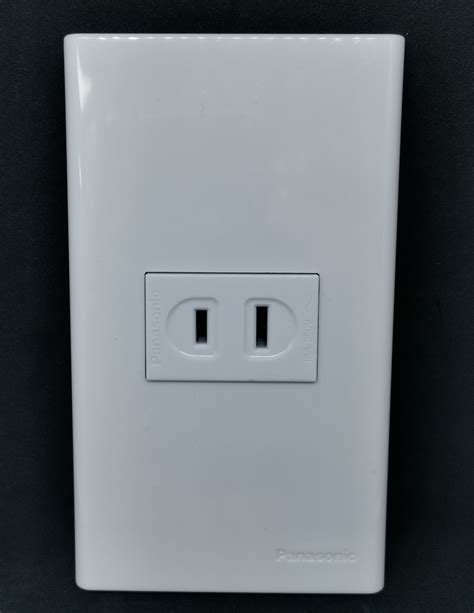 1 Gang Outlet Convenience Outlet 1 Gang Flat Pin Outlet Wide Series