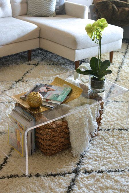 I've always loved the look of woven storage coffee tables. Storage Space Under The Coffee Table: 36 Ideas - DigsDigs